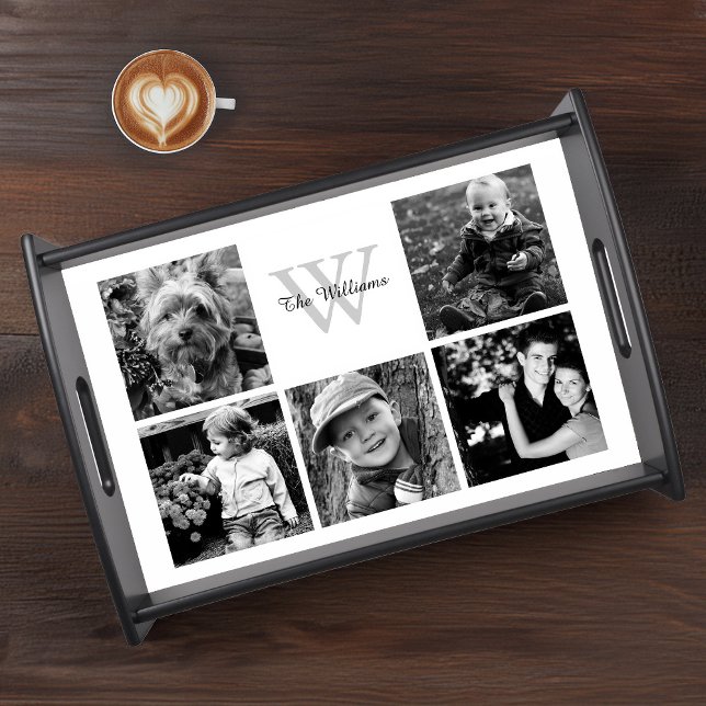 Custom Family Photo Collage Serving Tray (Creator Uploaded)