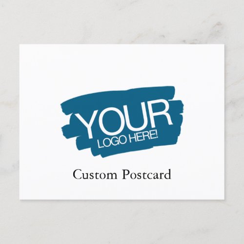 Custom Family Photo Collage Simple Blank Postcard