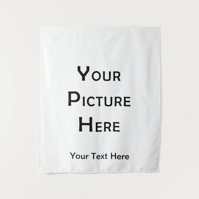 Custom Family Photo Collage Tapestry (Front)