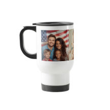 Custom Family Photo Collage Travel Mug
