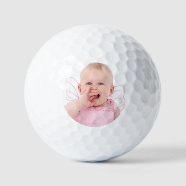 Custom Family Photo Golf Balls (Front)