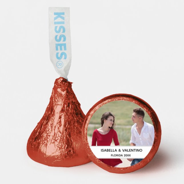 Custom family photo hershey®'s kisses® (Front)