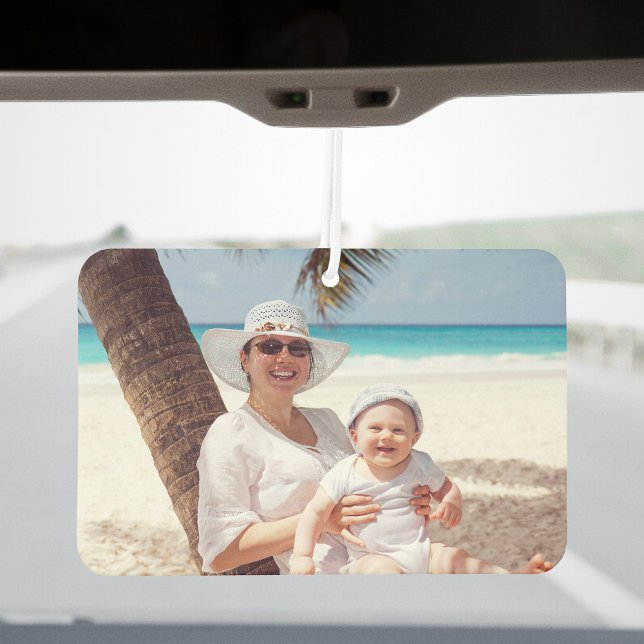 Custom Family Photo Keepsake Memories Gift Air Freshener (Creator Uploaded)