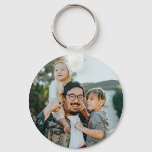 Custom Family Photo Keychain