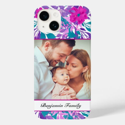 Custom Family Photo Personalize  Case_Mate iPhone 14 Case