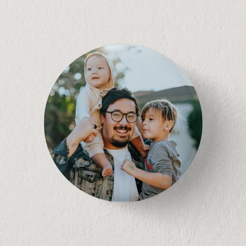 Custom Family Photo Personalized   Button