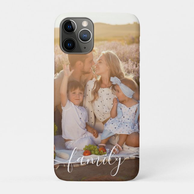 Custom Family Photo - Personalized  Case-Mate iPhone Case (Back)