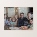 Custom Family Photo | Personalized Jigsaw Puzzle<br><div class="desc">A custom puzzle for your family to put together again and again! Message me if you need help with image placement.</div>