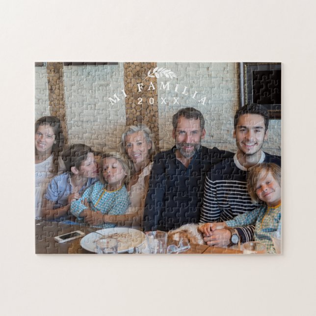 Custom Family Photo | Personalized Jigsaw Puzzle (Horizontal)