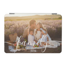 Custom Family Photo -Personalized Last Name & Year