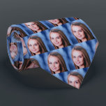 Custom Family Photo Personalized Neck Tie<br><div class="desc">Upload a photo and easily create your personalized photo pattern neck tie. You can TRANSFER this DESIGN on other Zazzle products and adjust it to fit most of the Zazzle items. You can also click CUSTOMIZE FURTHER to add, delete or change details like background color, text, font, or some graphics....</div>