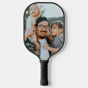 Custom Family Photo Personalized Pickleball Paddle