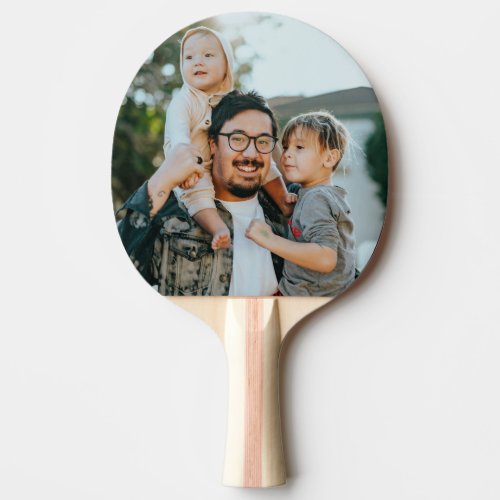 Custom Family Photo Personalized    Ping Pong Paddle