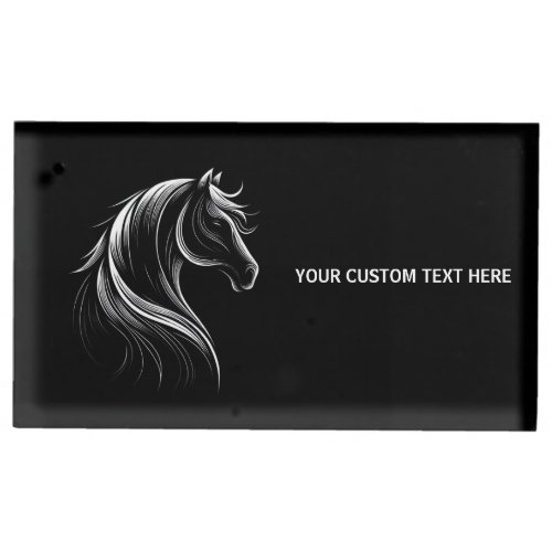 Custom Family Photo Personalized Table Card Holder