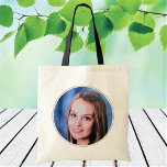 Custom Family Photo Personalized Tote Bag<br><div class="desc">Upload a photo, and easily create your personalized tote bag. You can TRANSFER this DESIGN on other Zazzle products and adjust it to fit most of the Zazzle items. Standard Studio designs are made in high-resolution vector graphics for a professional print. Thank you for choosing our designs and stopping by...</div>