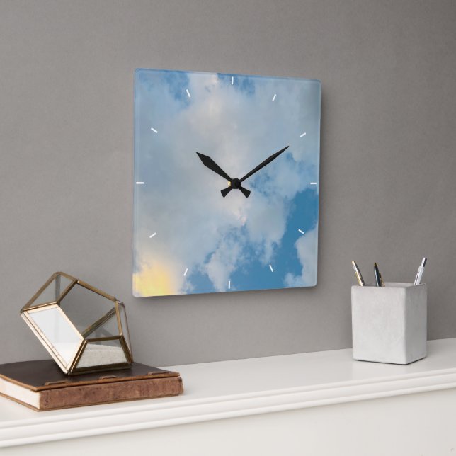 Custom Family Photo Personalized Wall Clock (Office)
