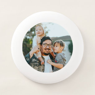 Custom Family Photo Personalized    Wham-O Frisbee