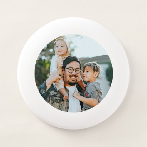 Custom Family Photo Personalized    Wham_O Frisbee