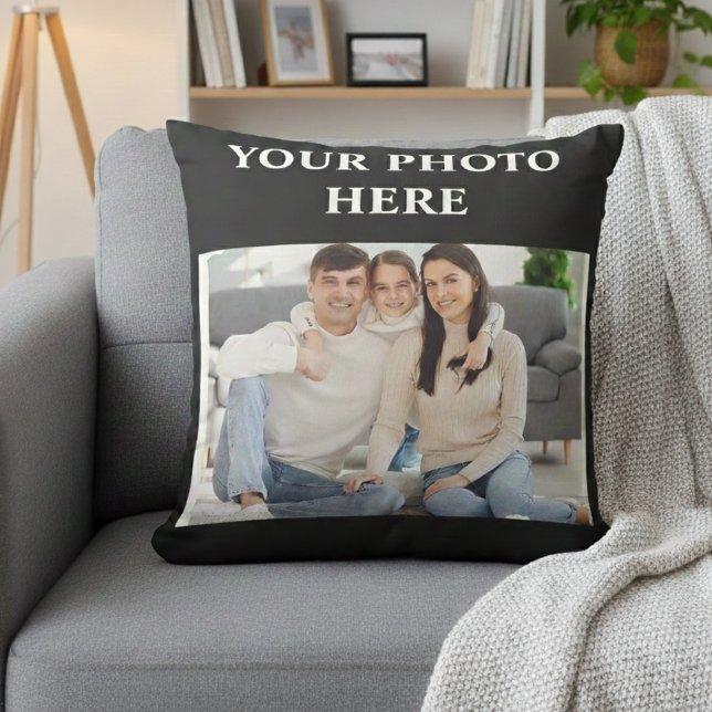 Custom Family Photo Pillow (Creator Uploaded)