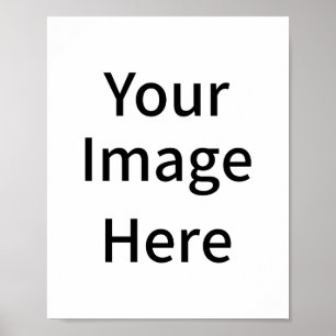 Custom family photo poster