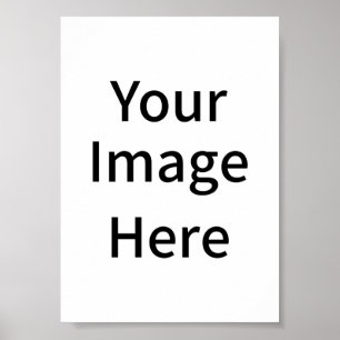 Custom family photo poster