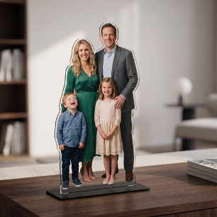 Custom Family Photo Sculpture