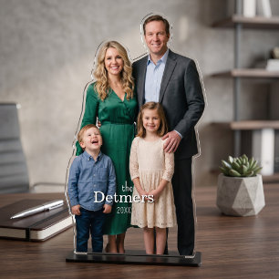 Custom Family Photo Sculpture