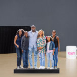 Custom Family Photo Sculpture Cutout<br><div class="desc">Custom Family Photo Sculpture Cutout. ( Use Zazzle background remover or any free tool to remove your photo's background) for any help please don't hesitate to message me.</div>
