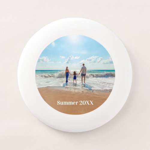 Custom  family photo summer travel beach  Wham_O frisbee