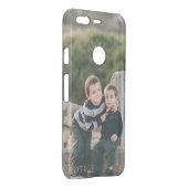 Custom Family Photo Uncommon Google Pixel Case (Back/Right)