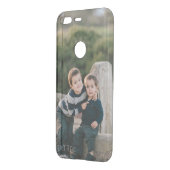 Custom Family Photo Uncommon Google Pixel Case (Back/Left)