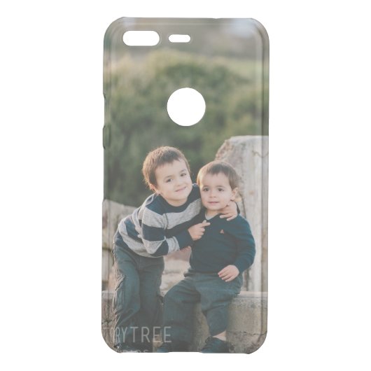 Custom Family Photo Uncommon Google Pixel Case (Back)