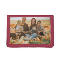 Custom family photo with custom names  