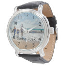 Custom family photo with text watch Custom family photo with text watch