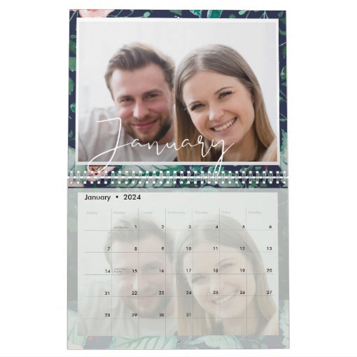 Custom Family Photos Year 20XX Calendar | Zazzle