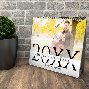 Custom Family Photos Year 20XX Calendar