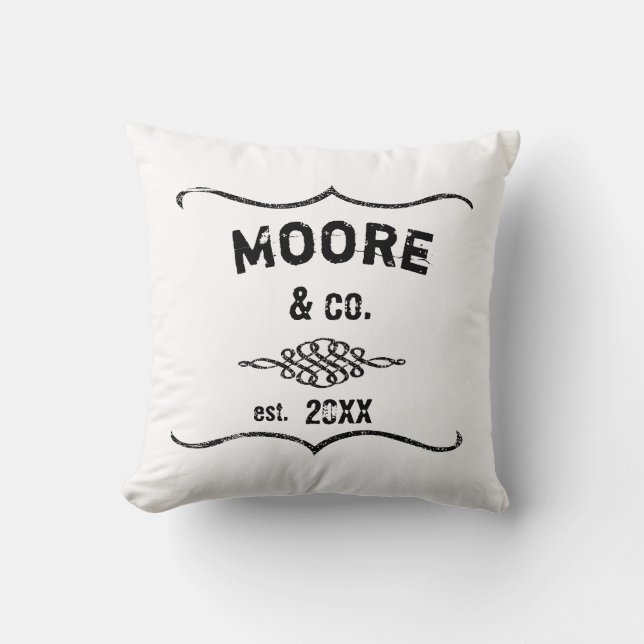 Custom Family Pillow (Front)