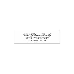 Custom Family Return Address Self-inking Stamp