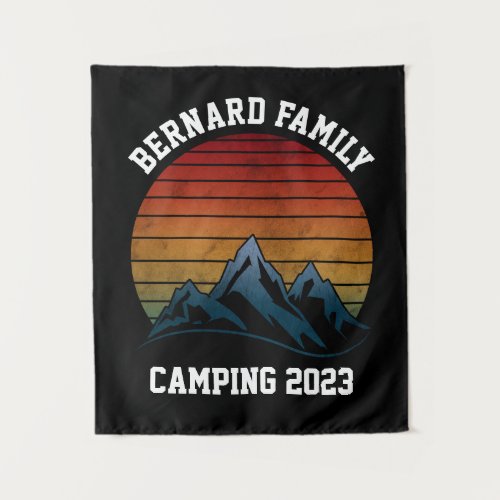 CUSTOM FAMILY REUNION CAMPING SUNSET MOUNTAIN TRIP