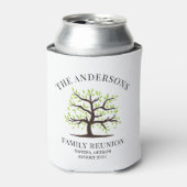 Custom Family Reunion Genealogy Tree Can Cooler (Can Front)