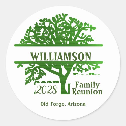 Custom Family Reunion Genealogy Tree Matching 