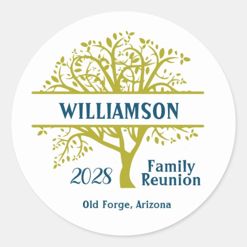 Custom Family Reunion Genealogy Tree Matching  