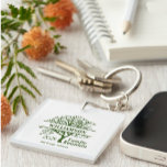 Custom Family Reunion Genealogy Tree Matching  Keychain<br><div class="desc">Custom Family Reunion Genealogy Tree key chain.  Easily customizable. Any special requests or design questions,  just send a chat or an email to charmdesignstudio@rcn.com and we'll be delighted to assist.</div>