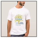 Custom Family Reunion Genealogy Tree Matching  T-Shirt<br><div class="desc">Custom Family Reunion Genealogy Tree Matching T-Shirt.  Available in many sizes and styles.  Easily customizable. Any special requests or design questions,  just send a chat or an email to charmdesignstudio@rcn.com and we'll be delighted to assist.</div>