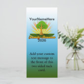 Custom Family Reunion, Green Tree with Sun Rays (Standing Front)