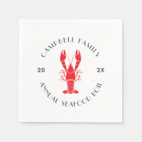 Custom Family Reunion Lobster Boil Summer