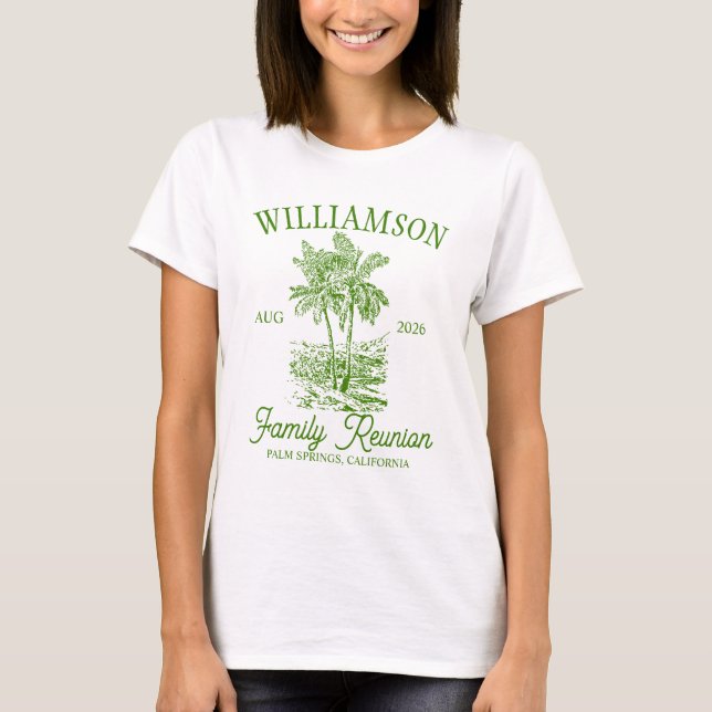 CUSTOM Family Reunion Men's Basic T-Shirt (Front)