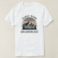 Custom Family Reunion Mountain Road Trip Camping