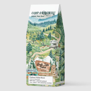 Custom Family Reunion Road Trip Camp  Roasted Coffee