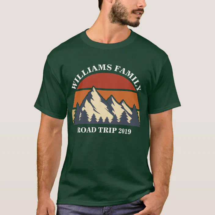 Family Camping Trip Shirt Camping Shirts for Family Friends Custom Personalized Camping T-Shirt Nature Tee Dad Tent Road Trip T Shirt